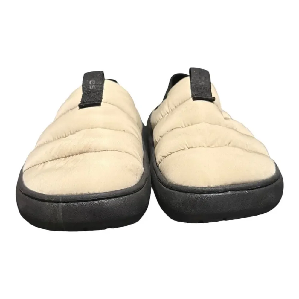 Crocs Classic Puff Moc Slippers Mens 10 Wmns 12 Moth Fleece Lined Casual Comfort